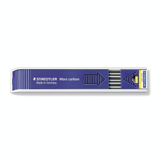 Mines graphite Mars Carbon 2mm étui de 12 dureté 4H - Staedtler - Rougier et Plé