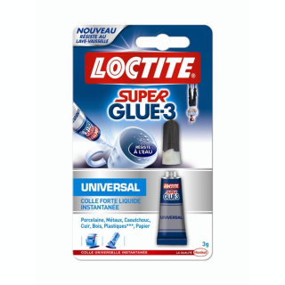 Colle super glue-3 liquide 3g - Loctite - Rougier et Plé