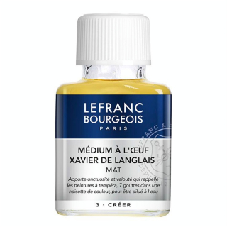 Médium huile à l'oeuf 75ml - Lefranc Bourgeois - Rougier et Plé