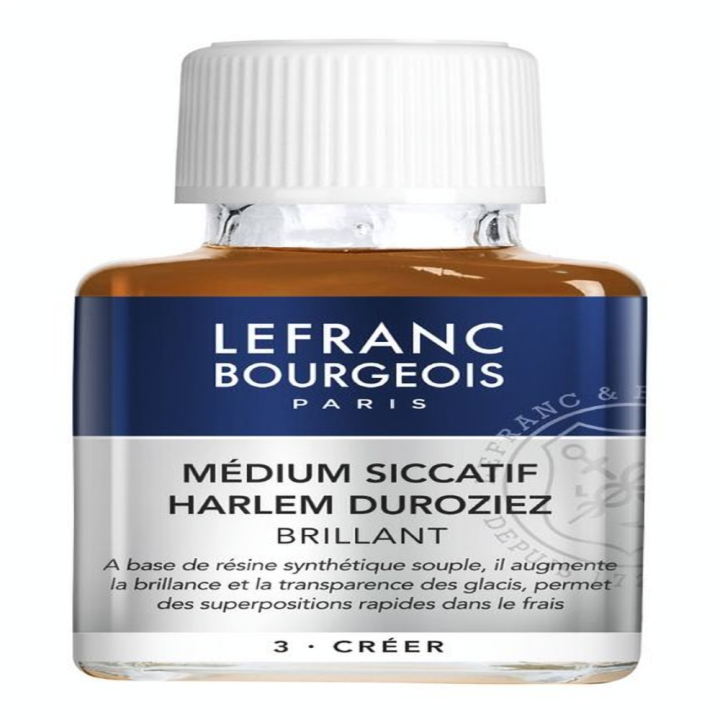 Siccatif pour huile H.Duroziez 75ml - Lefranc Bourgeois - Rougier et Plé