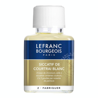 Siccatif de Courtrai blanc 75ml - Lefranc Bourgeois - Rougier et Plé