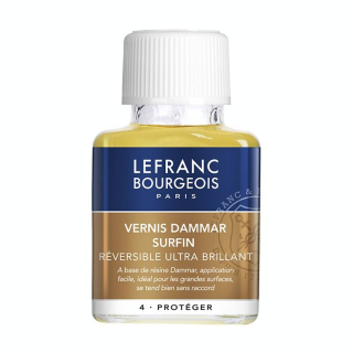 Vernis Dammar surfin pour huile 75ml - Lefranc Bourgeois - Rougier et Plé
