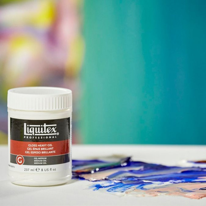 Medium-gel de texture pour acrylique 237ml épais brillant - Liquitex - Rougier et Plé