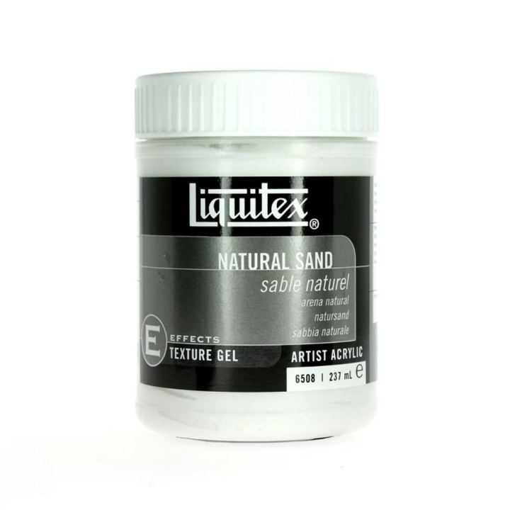 Medium-gel de texture pour acrylique 237ml sable naturel - Liquitex - Rougier et Plé