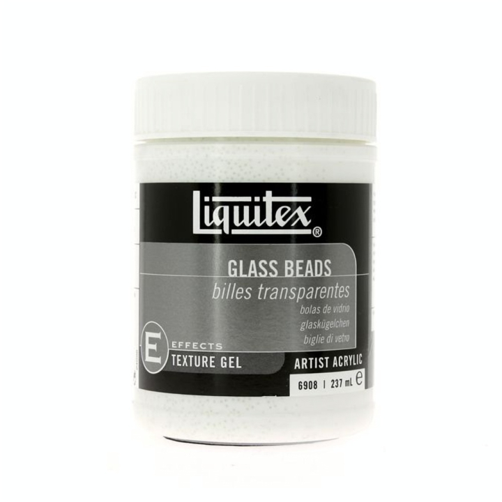 Medium-gel de texture pour acrylique 237ml bille de verre - Liquitex - Rougier et Plé