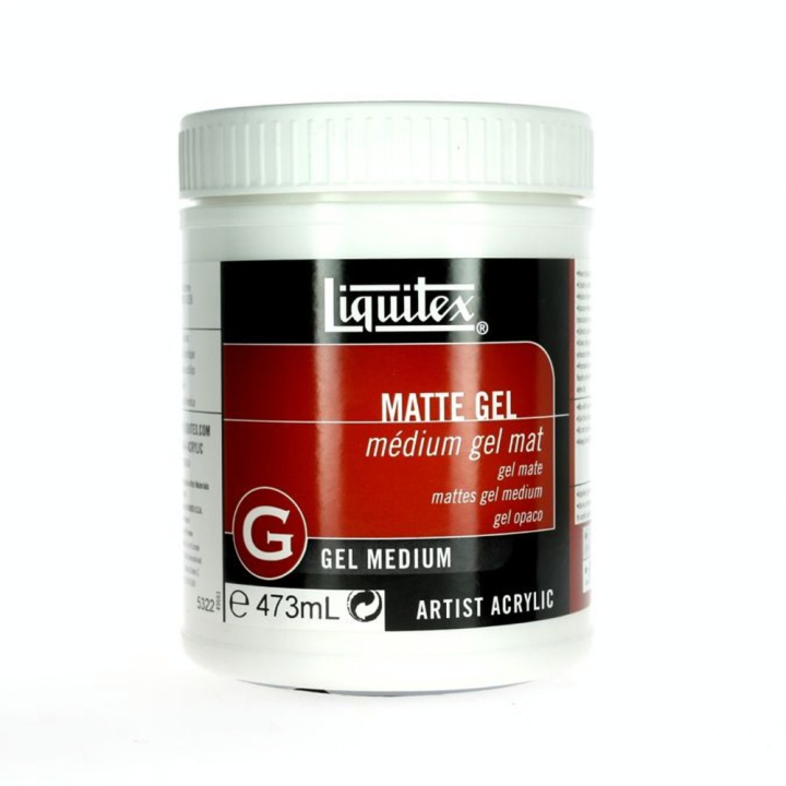 Médium-gel de texture pour acrylique 473ml mat - Liquitex - Rougier et Plé