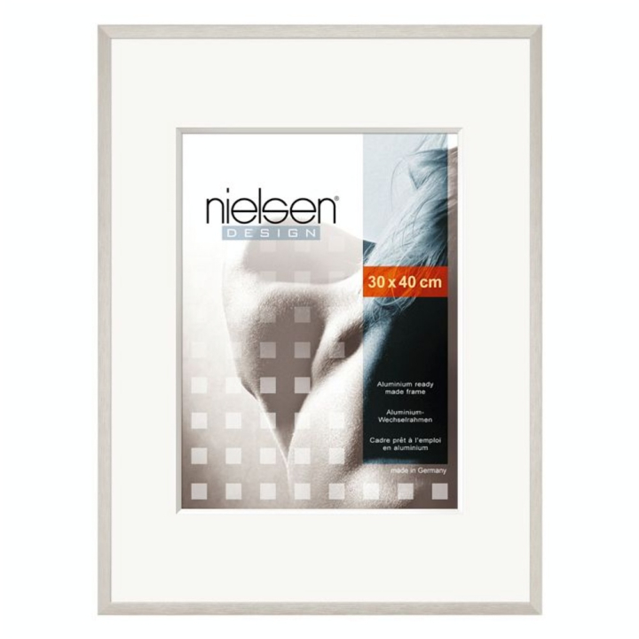 Cadre en aluminium C2 Argent Mat Brosse - Nielsen - Rougier et Plé