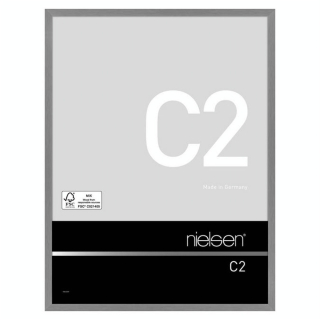 Cadre en aluminium C2 Gris Mat Brosse - Nielsen - Rougier et Plé