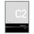 Cadre en aluminium C2 Gris Mat Brosse - Nielsen - Rougier et Plé