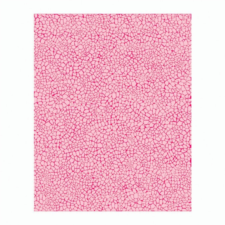 Papier 30 x 40cm granule rose - Décopatch - Rougier et Plé