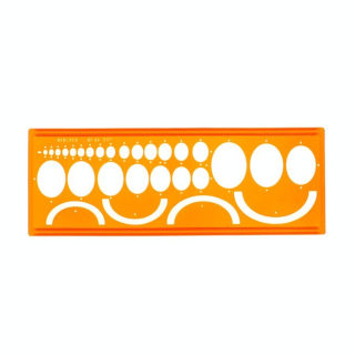 Normographe ellipses n°44 50° - Minerva - Rougier et Plé