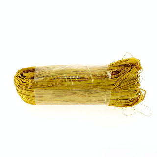 Raphia en pelote de 50g jaune - BDF Douineau - Rougier et Plé