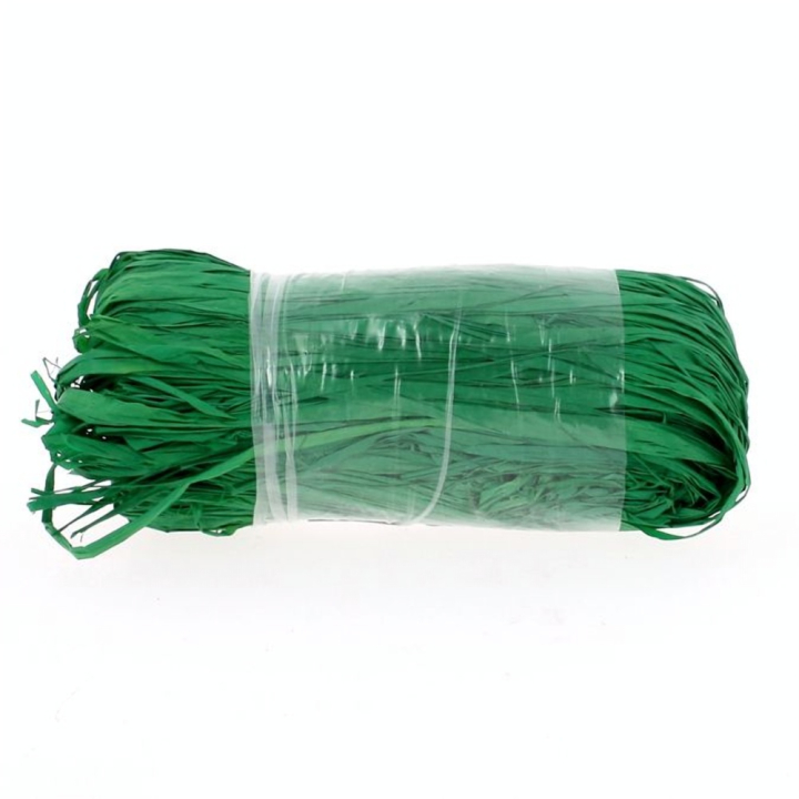 Raphia en pelote de 50g vert - BDF Douineau - Rougier et Plé