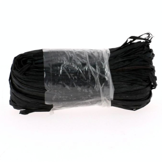 Raphia en pelote de 50g noir - BDF Douineau - Rougier et Plé