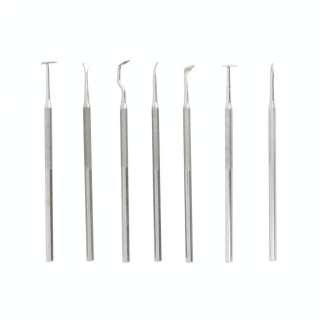 Outils en métal pour poterie set de 7 assortis - Rougier&Plé - Rougier et Plé