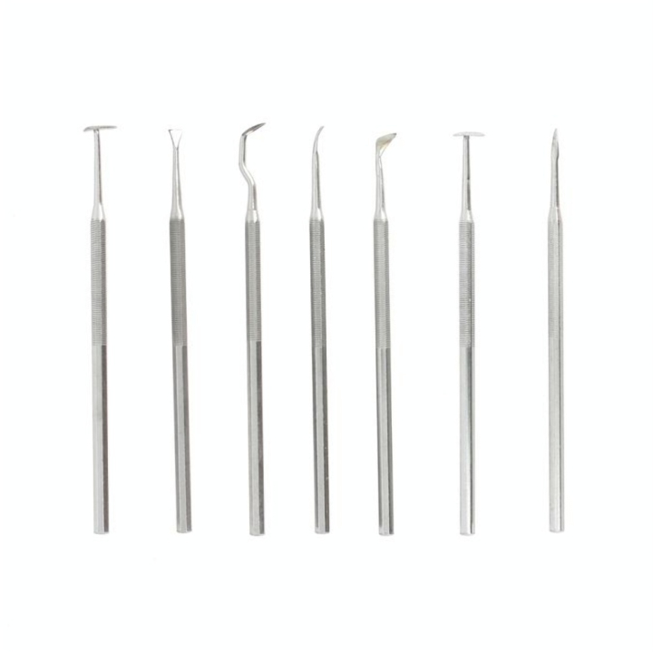 Outils en métal pour poterie set de 7 assortis - Rougier&Plé - Rougier et Plé