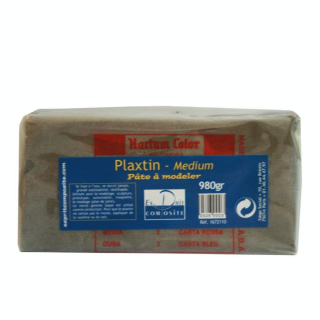 Pâte à modeler Plaxtin medium 980g - Esprit Composite - Rougier et Plé