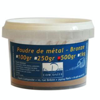 Poudre de métal Charges de bronze 500g - Esprit Composite - Rougier et Plé