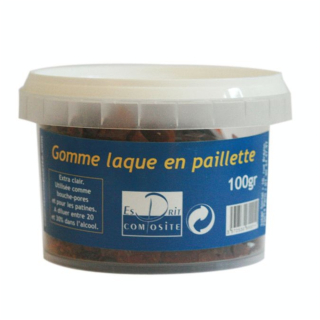 Gomme laque brune 100 g - Esprit Composite - Rougier et Plé