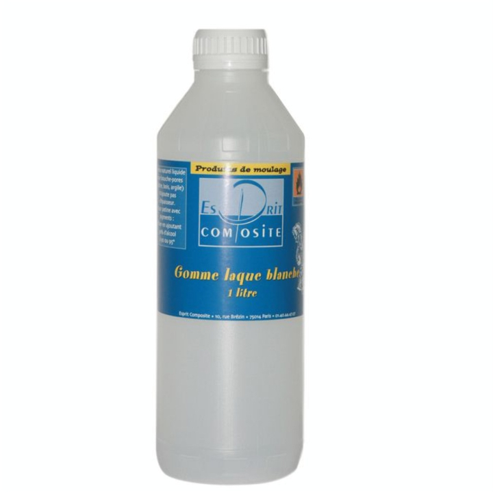 Vernis gomme laque blanche 1l - Esprit Composite - Rougier et Plé