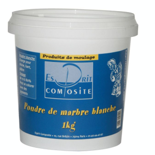 Poudre de marbre 1kg - Esprit Composite - Rougier et Plé