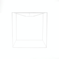 Carré bagué coin vif 20 x 20 cm - Fil Cuivré (Le) - Rougier et Plé