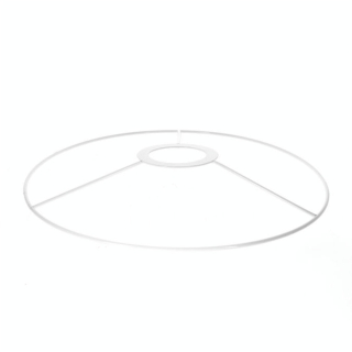 Carcasse d'abat-jour cercle bagué Ø 60 cm - Fil Cuivré (Le) - Rougier et Plé