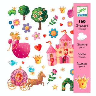 Planche d'autocollants Princesse marguerite - Djeco - Rougier et Plé