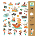 Planche d'autocollants Pirates - Djeco - Rougier et Plé
