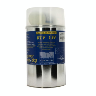 Silicone RTV 139 Résistant à 320 °C 950 g + catalyseur 50 g - Esprit Composite - Rougier et Plé
