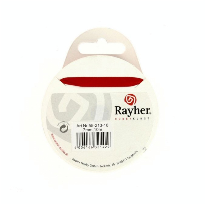 Ruban en satin 10 m x 0,7 cm - Rayher - Rougier et Plé