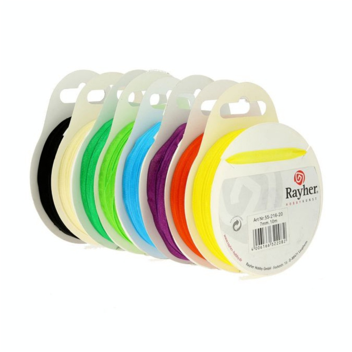 Ruban en organdi 10 m x 0,7 cm - Rayher - Rougier et Plé
