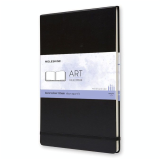 Carnet Aquarelle A4 Noir - Moleskine - Rougier et Plé