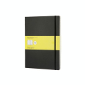 Carnet de notes quadrillé 19 X 25 noir - Moleskine - Rougier et Plé