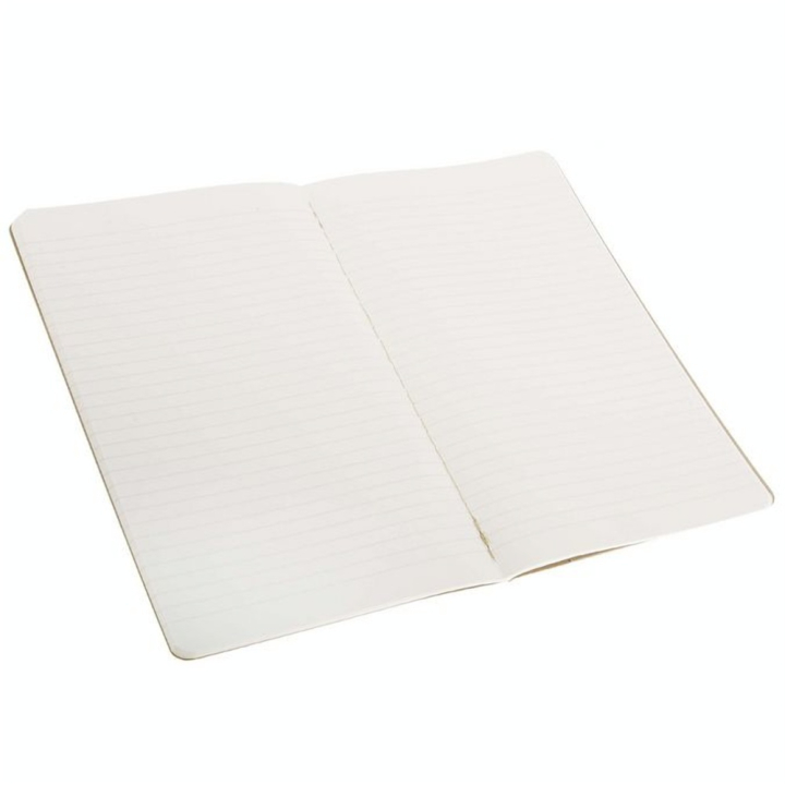 Lot de 3 carnets de notes ligné 13 X 21 kraft - Moleskine - Rougier et Plé