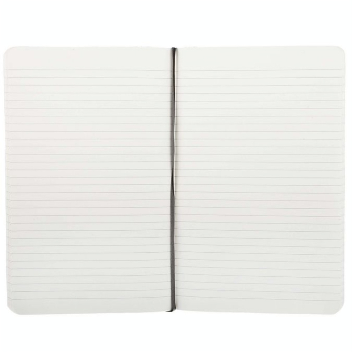 Carnet de notes souple Ligné 13 X 21 noir - Moleskine - Rougier et Plé