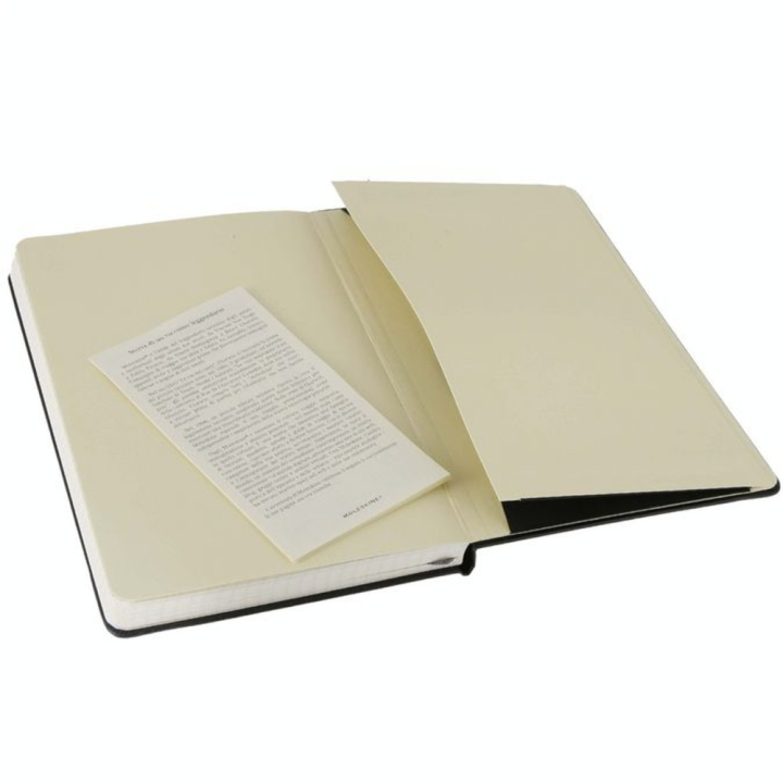 Carnet de notes rigide quadrillé 13 X 21 noir - Moleskine - Rougier et Plé