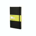 Carnet de notes souple pages blanches 13 X 21 noir - Moleskine - Rougier et Plé