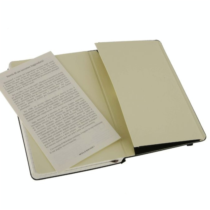 Carnet de notes rigide quadrillé 9 X 14 noir - Moleskine - Rougier et Plé