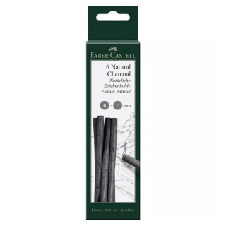 Fusains naturels diamètre 6-11mm - Faber-Castell - Rougier et Plé