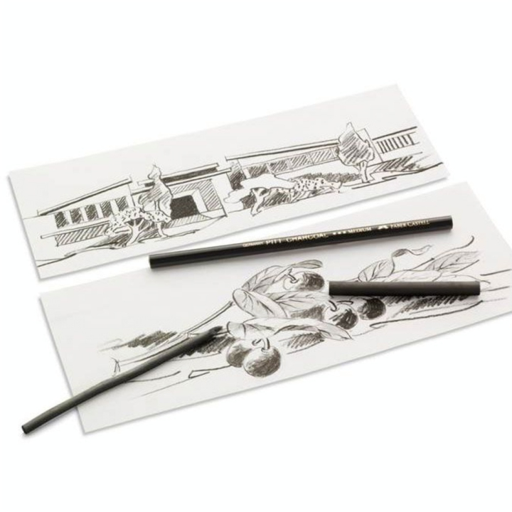 Fusains naturels diamètre 6-11mm - Faber-Castell - Rougier et Plé