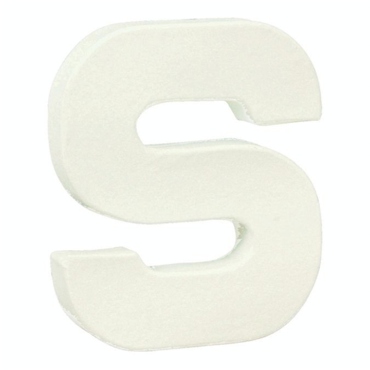 Lettre en papier mâché 20,5cm S - Décopatch - Rougier et Plé