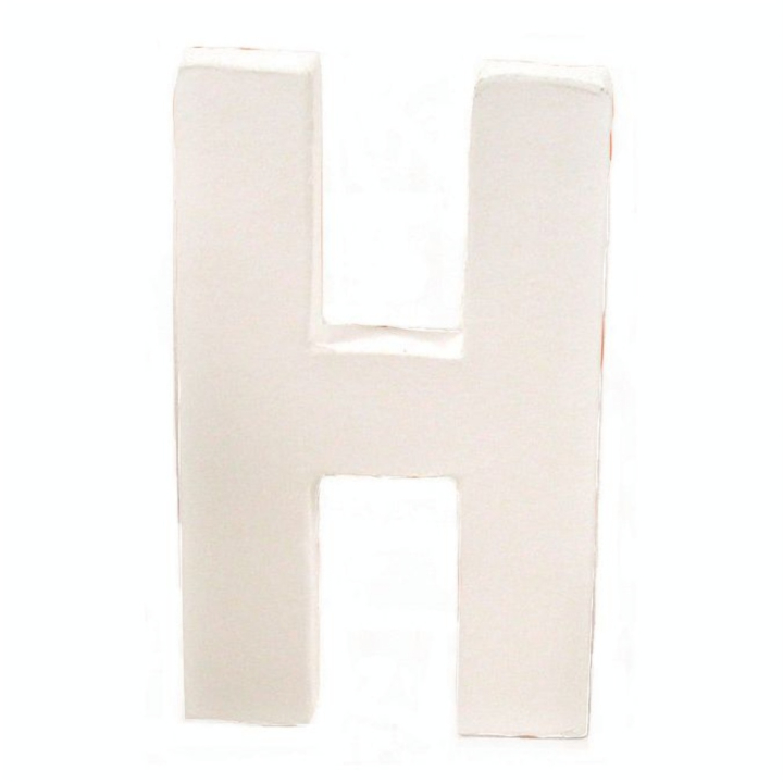 Lettre en papier mâché 12cm H - Décopatch - Rougier et Plé