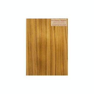 Placage Zebrano 250 x 170 mm - Frères Nordin (Les) - Rougier et Plé