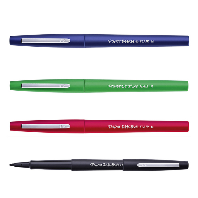 Feutre Flair Original pointe nylon 0,4 mm - Paper Mate - Rougier et Plé