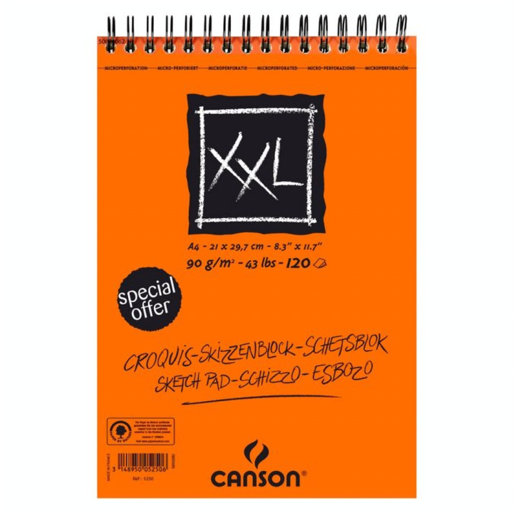 Bloc croquis XXL spiralé - Canson - Rougier et Plé