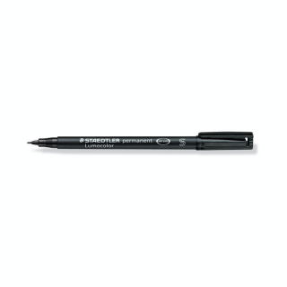 Feutre permanent tout support pointe super fine 0,4 mm Lumocolor - Staedtler - Rougier et Plé