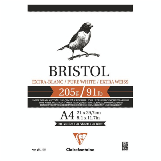 Bloc de papier bristol - Clairefontaine - Rougier et Plé