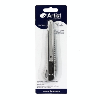Cutter en aluminium à lame de 9mm - Artist Art Materials - Rougier et Plé