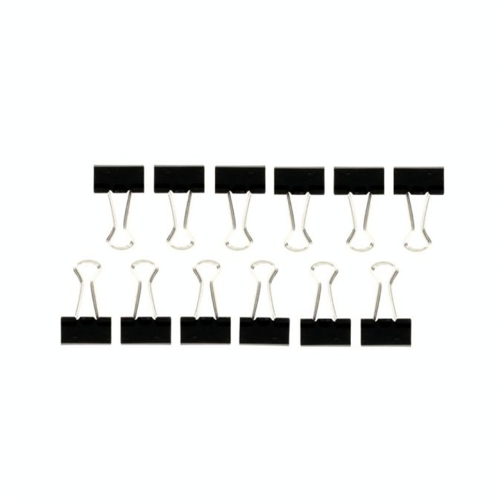 Pinces à dessin D-Clip 19 mm écartement 6 mm par 12 - Wonday - Rougier et Plé